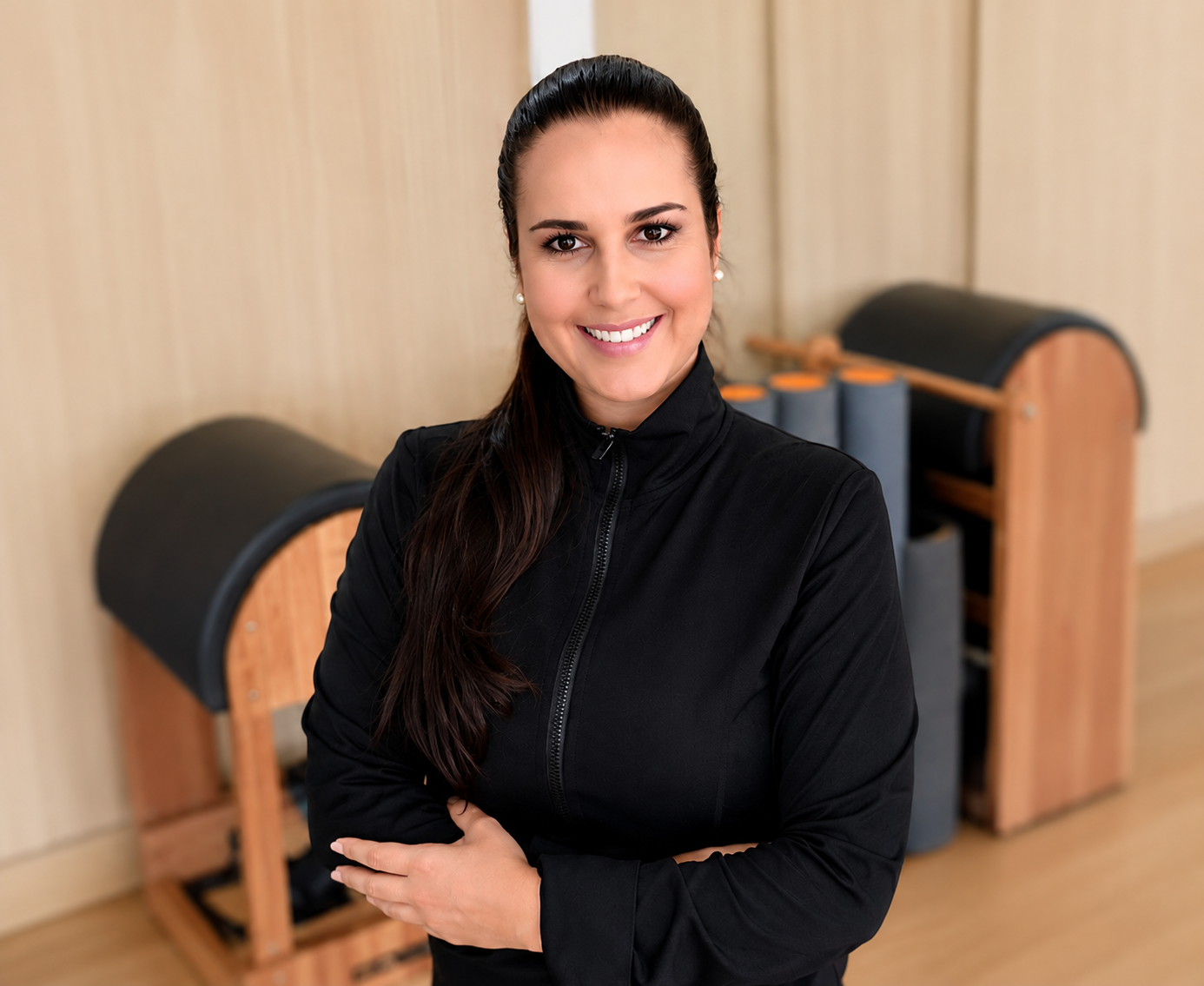 Fisioterapeuta Lígia Bastos no Studio Ideal